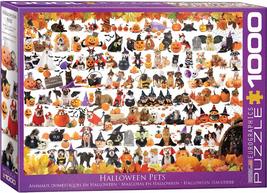 EuroGraphics 5416 Halloween Pets Puzzle (1000 Piece) - $23.56