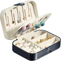 Yonzone Small Jewelry Box, Travel Jewelry Case Mini Jewelry Organizer Storage fo - £12.13 GBP