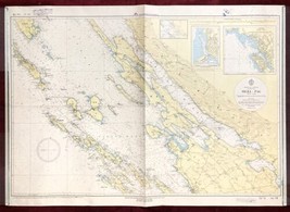 Nautical Chart Silba Pag Velebit Adriatic Sea Dalmatia Croatia Yugoslav Navy - £63.51 GBP