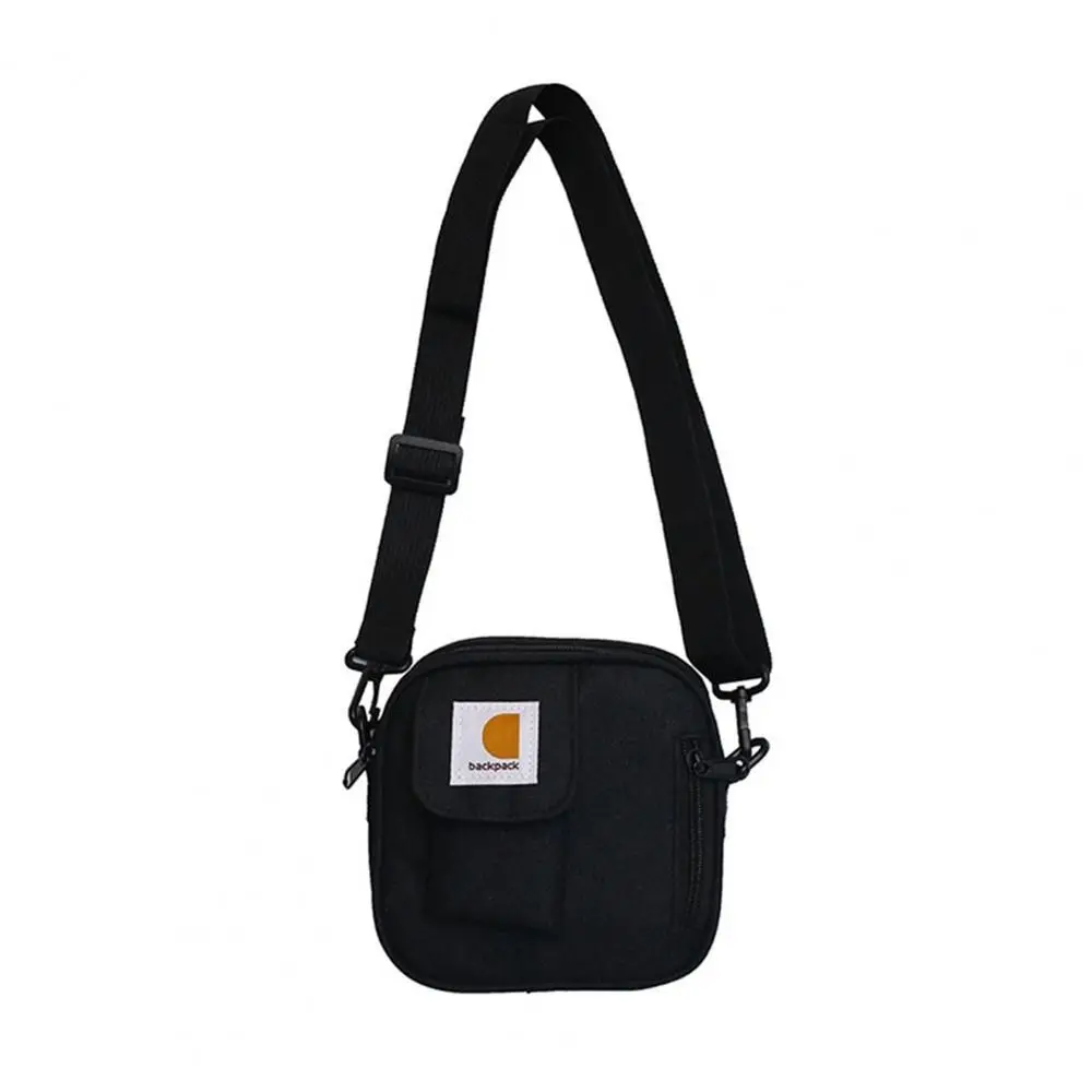 Th crossbody bag fashionable messenger bag phone pouch canvas square bag hip hop travel thumb200