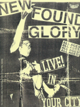 New Found Glory Sticker 10 - 2003 Cat No S-2526 Vinyl Sticker Official Merch Oop - £2.96 GBP