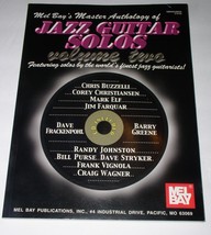 Mel Bay&#39;s Master Anthology Of Jazz Guitar Solos Volume Two Songbook Vintage 2001 - £9.37 GBP
