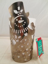 New with tag Hallmark Snowman Christmas Jar Candle Sleeve - £7.04 GBP