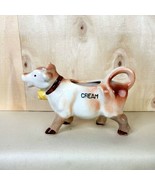 Vintage Cow Creamer Brown and White 6 Inches - £23.53 GBP