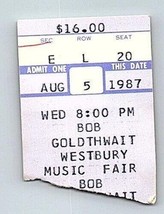 Bobcat Goldthwait Concerto Ticket Stub Agosto 5 1987 Westbury Musica Fair Nuovo - $49.47