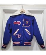 Vintage Skookum Letterman Jacket Cougars Wool Jacket 1987 Women&#39;s S - $77.43