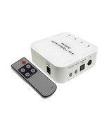 Premium 4-Port Digital Optical Audio Switch With Ir Remote Controller - £38.44 GBP