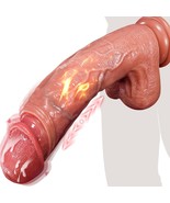 Thrusting Dildo Sex Toys Vibrator - Penis with 9 Vibrating &amp; 9 Thrusting  - $38.00 CAD