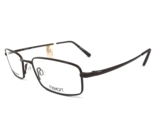 Flexon Eyeglasses Frames EINSTEIN 600 210 Brown Rectangular Full Rim 52-... - $93.29
