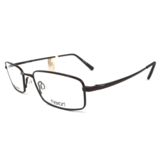 Flexon Eyeglasses Frames EINSTEIN 600 210 Brown Rectangular Full Rim 52-18-140 - £73.19 GBP