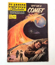 Classic Illustrated Off On A Comet Jules Verne Comic Book 149 VG+ - £7.82 GBP