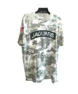 Jaguars On Field Nike T-Shirt Salute To Service Military Men&#39;s Medium Dr... - $35.15