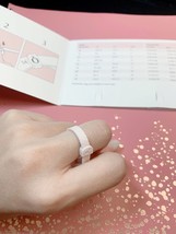 BNIB 100% Authentic Pandora Ring Sizer &amp; Size Guide Rare (Pink Color) US Seller - £3.12 GBP