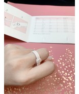 BNIB 100% Authentic Pandora Ring Sizer &amp; Size Guide Rare (Pink Color) US... - £3.07 GBP