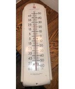 Ideal School Supply 5551 Jumbo Metal Scale Celsius Thermometer 8&quot; x 26.5... - $45.04 CAD