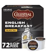 CELESTIAL SEASONINGS ENGLISH BREAKFAST BLACK TEA KCUPS 72CT - $859.95 MXN