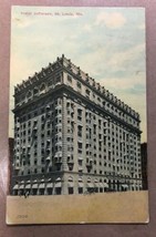 Vintage Postcard Posted 1914 Hotel Jefferson St Louis  MO - £1.53 GBP