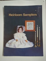 Heirloom Samplers Booklet of 15 Patterns Cross-Stitch Samplers Americana 1978 SC - £6.46 GBP