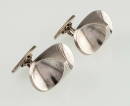 Georg Jensen Sterlingsilber Manschettenknöpfe #112 Gute Zustand! - $351.96