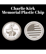 40mm Plastic Memorial Coin for Charlie Kirk – Collectible Challenge Coin... - $184.10 MXN