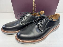 Johnston &amp; Murphy Men&#39;s Upton Plain Toe Black Full Grain 9 M US - $58.20