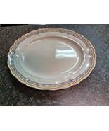 Marlborough Royal Petal Grindley England Oval Leaf 12&quot;  Platter - $655.68 MXN