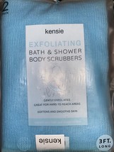 2x Bath Sponges Mesh Back Scrubbers Exfoliating Body Shower Wash Spa 3Ft Long - £15.78 GBP