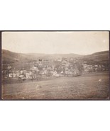 Treadwell, NY RPPC 1912 - Panoramic BEV of Village Real Photo Postcard - $59.75