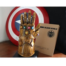 Metal Infinity Gauntlet With LED Light, 1:1 Metal Thanos Glove  - £263.78 GBP