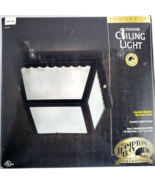 The Hampton B Lighting 1 Light 8-1/4&quot;W Outdoor Flush Mount Square - Black - $29.99