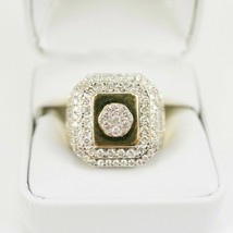 Herren Künstlicher Diamant Verlobung Rosa Ring Band 14K Gelbgold Über 2.00 Karat - £99.07 GBP