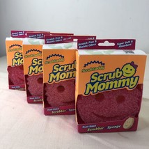 (4) Scrub Mommy Scrub Daddy Sponge - Yellow/Pink - £19.54 GBP