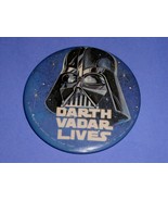 Star Wars Pinback Button Vintage 1977 Darth Vadar Image Factory - £15.65 GBP