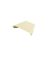 ALEKO Retractable 13 x 10 Feet Patio Awning Canopy Ivory Color - $9,914.06 MXN
