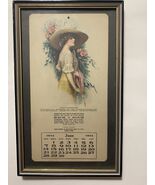 1914 Frank H Desch Advertising Calendar Girl June - €64,26 EUR