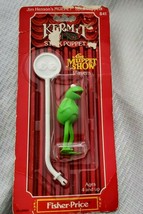 Fisher-Price The Muppet Show Players Kermit the Frog Stick Puppet 1979 - £42.66 GBP