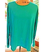 Great Northwest Blue Womens Pullover Casual 3X Long Sleeve Top Shirt SKU... - £4.65 GBP