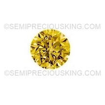 Natural Diamond 2mm Round SI Clarity Vivid Yellow Color Brilliant Cut Fancy Loos - £21.59 GBP