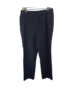 J Jill Ponte Slim Leg Pants Brown Pullon Crop Size Mp Stretch High Waisted - £14.83 GBP