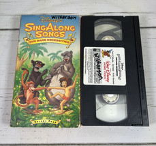 Disneys Sing Along Songs Vol 4 The Jungle Book: The Bare Necessities (VHS, 1994) - £3.35 GBP