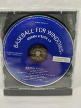 Baseball For Windows Upgrade Version 5.0 PC Video Game Sealed - £77.39 GBP