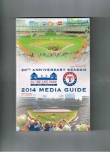 2014 Texas Rangers Media Guide MLB Baseball Rios Pena Moreland Fielder B... - £19.39 GBP