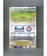 2014 Texas Rangers Media Guide MLB Baseball Rios Pena Moreland Fielder B... - $24.75