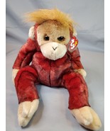 Ty Buddy Buddy Schweetheart Plush Orangutan Red w Black Brown 14in 1999 EUC - £17.09 GBP