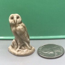 Red Rose Tea Wade Of England Ceramic Figurine Brown Owl Miniature Whimsies - £3.50 GBP