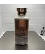 BATH &amp; BODY WORKS WARM VANILLA SUGAR Body Lotion 8OZ SHEA BUTTER Coconut... - $18.10 CAD