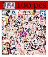 100Pcs, Japan Cartoon Sexy Girl, Hentai Panties Sticker, sexy stickers, ... - $221.96 MXN