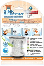 Sinkshroom Revolutionary Bathroom Sink Drain Protector Hair Catcher,, 1.4&quot; - £23.76 GBP