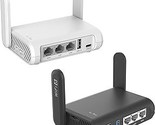 GL.iNet GL-SFT1200 (Opal) Secure Travel WiFi Router &amp; GL.iNet GL-AXT1800... - $290.99