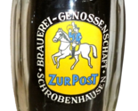 Brauerei Genossenschaft Zur Post +1975 Schrobenhausen German Beer Glass ... - £16.08 GBP